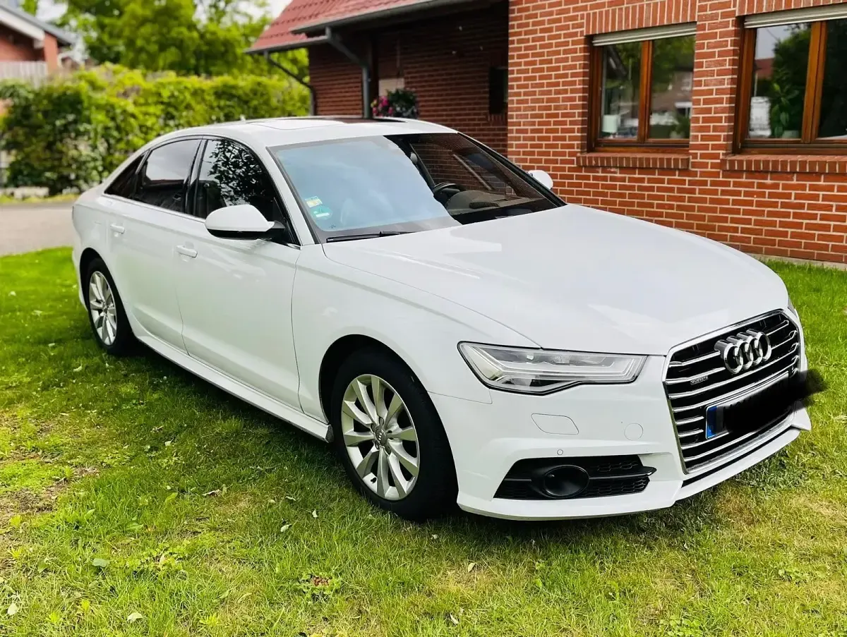 Brugt Audi A6 Design 272 HK (200 kW) 2017 Hvid Sedan