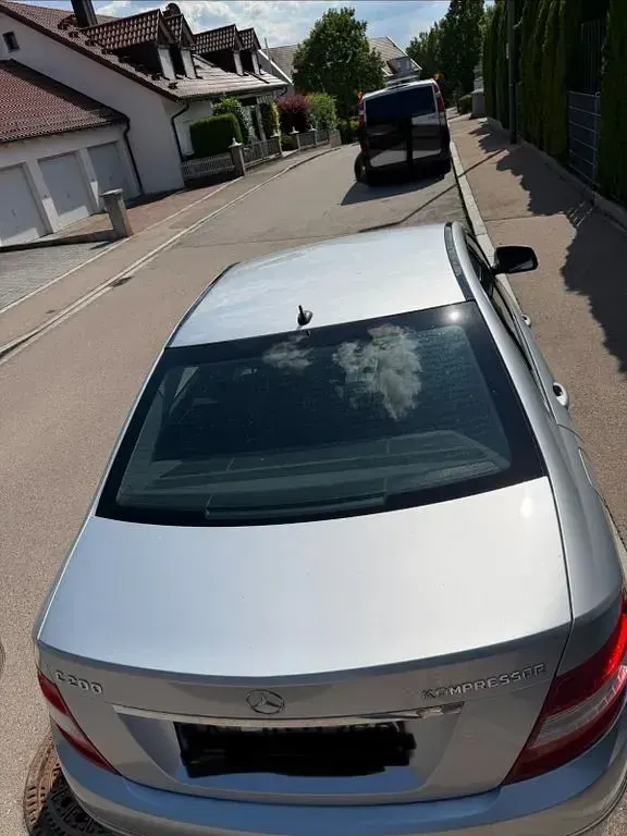 Gebraucht Mercedes C200 Elegance 184 PS (135 kW) 2007 Silber Limousine
