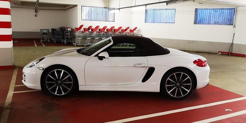 Weiß Gebraucht 2012 Porsche Boxster Cabrio | 43.500 € (Teuer) - Bild 1/4