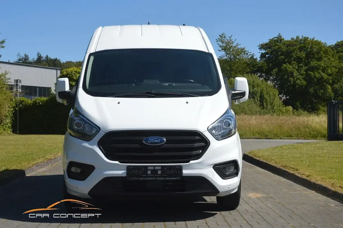 Gebraucht Ford Transit Custom 131 PS (96 kW) 2021 Weiß Van / Kleinbus