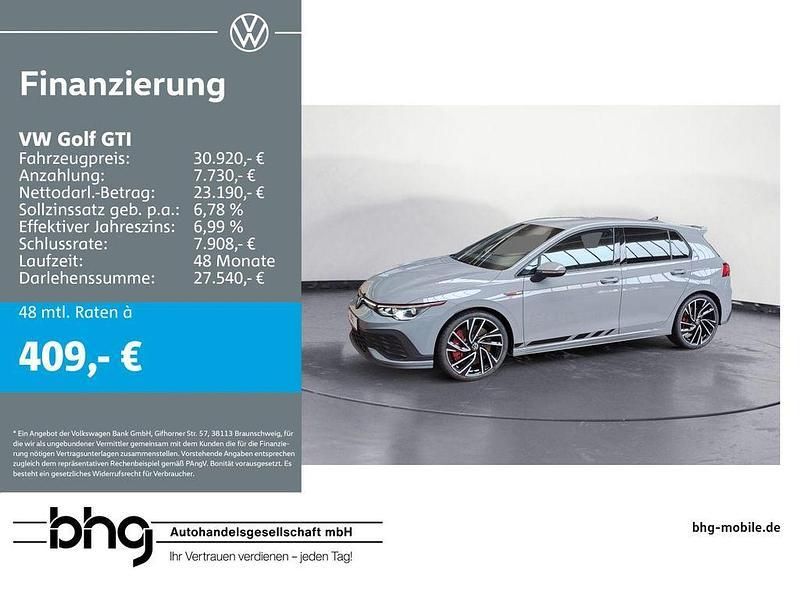 Mondsteingrau Gebraucht 2022 VW Golf VIII GTI Clubsport Limousine | 30.920 € (Guter Preis) - Bild 1/2