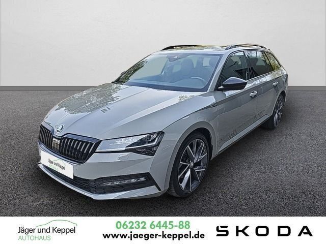 Grau Gebraucht 2021 Skoda Superb SportLine Kombi | 32.900 € (Fairer Preis) - Bild 1/4