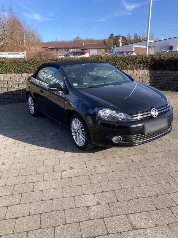 Schwarz Gebraucht 2014 VW Golf Cabriolet Cup Cabrio | 12.500 € (Fairer Preis) - Bild 1/4