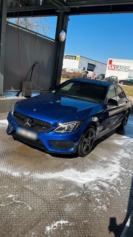 Blau Gebraucht 2017 Mercedes C43 AMG AMG Limousine | 32.000 € (Superpreis) - Bild 1/4
