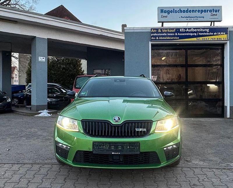 Gebraucht Skoda Octavia RS 184 PS (135 kW) 2014 Grün Kombi