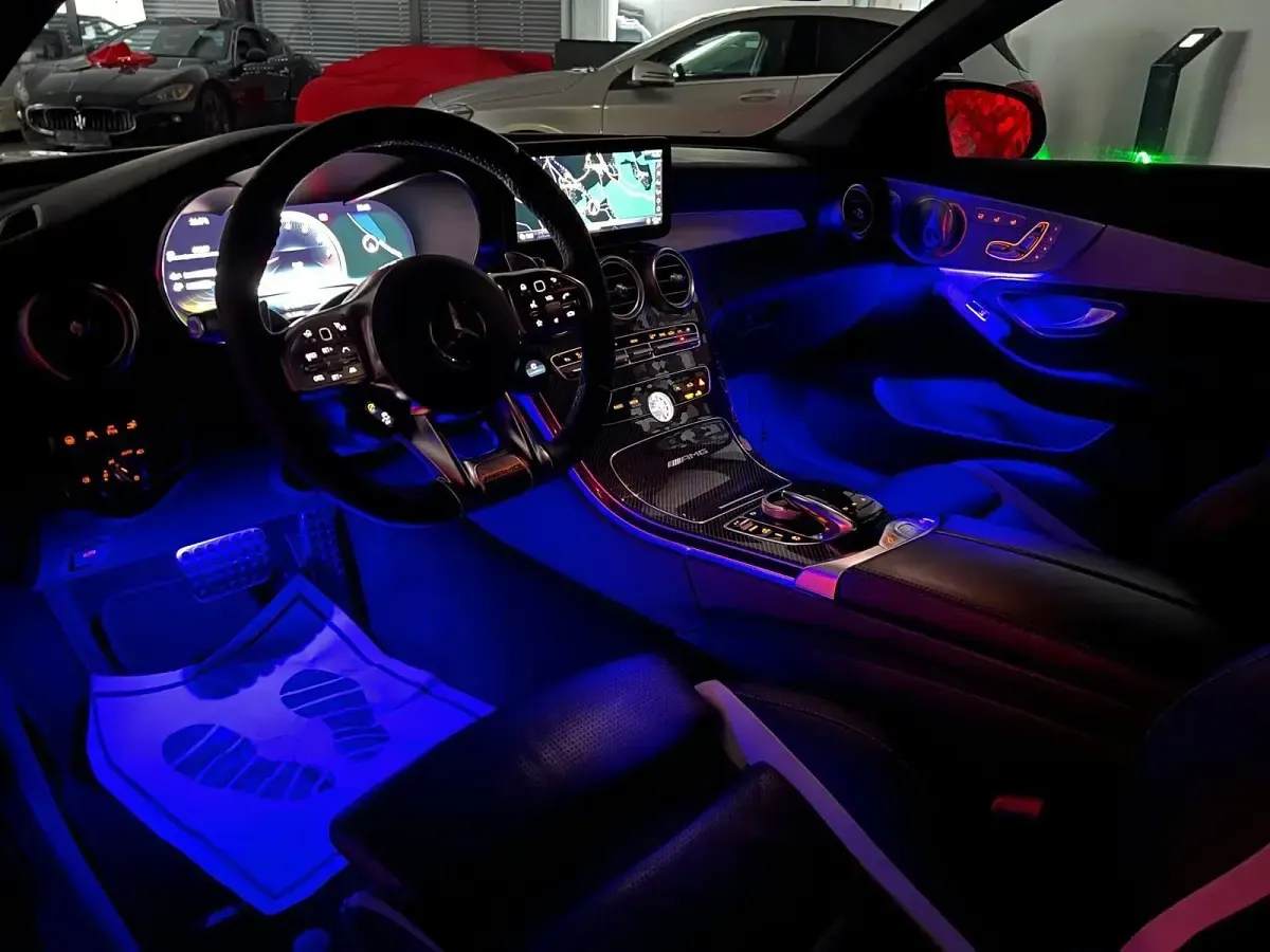 Gebraucht Mercedes C63 AMG AMG 510 PS (375 kW) 2019 Weiß Cabrio