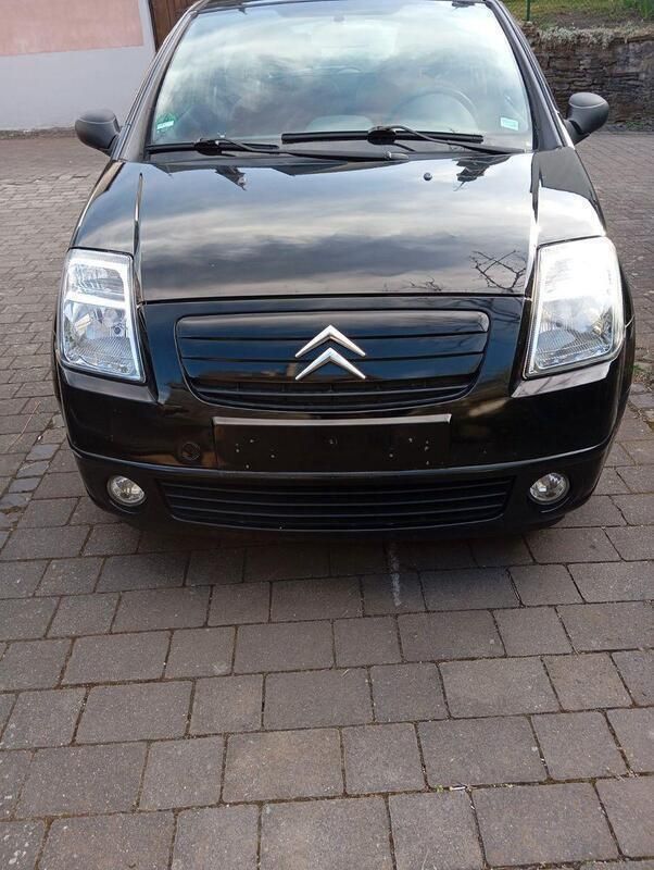 Gebraucht Citroën C2 73 PS (53 kW) 2004 Schwarz Kleinwagen