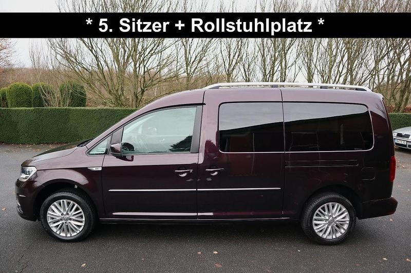 Gebraucht VW Caddy Maxi Highline 125 PS (91 kW) 2015 Violett Van / Kleinbus