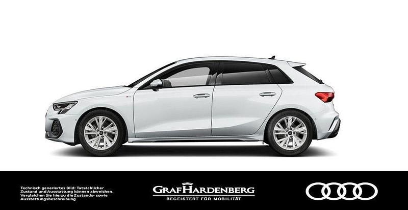 Gebraucht Audi A3 S-Line 150 PS (110 kW) 2025 Gletscherweiß metallic Limousine