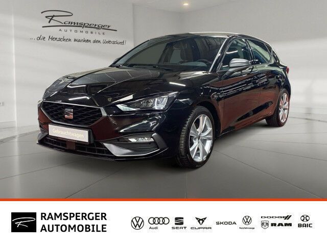Schwarz Gebraucht 2021 Seat Leon FR | 21.430 € (Fairer Preis) - Bild 1/2