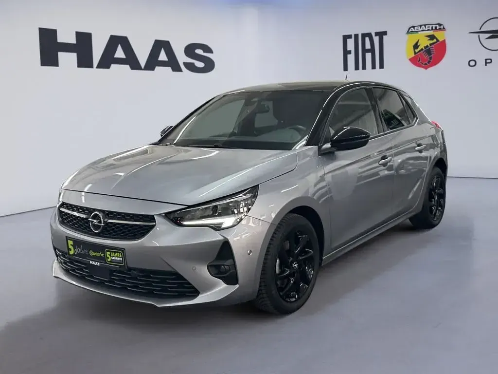 Gebraucht Opel Corsa GS Line 101 PS (74 kW) 2023 Kontrast grau/quarz silber Kleinwagen