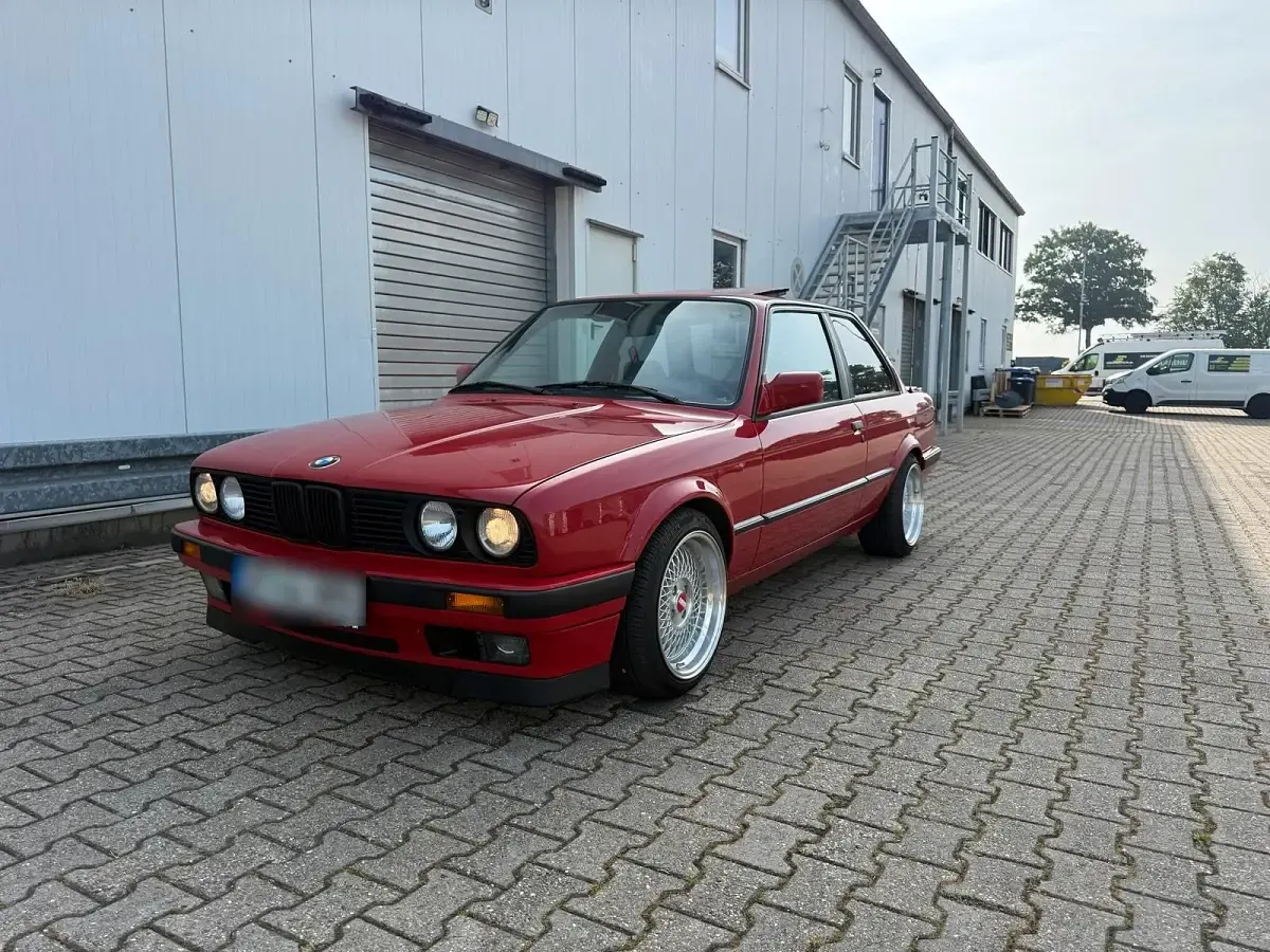 Gebraucht BMW 325 Shadowline 1990 Rot Coupé