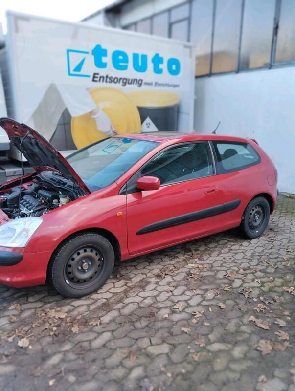 Rot Gebraucht 2001 Honda Civic Kleinwagen | 2.150 € (Fairer Preis) - Bild 1/4