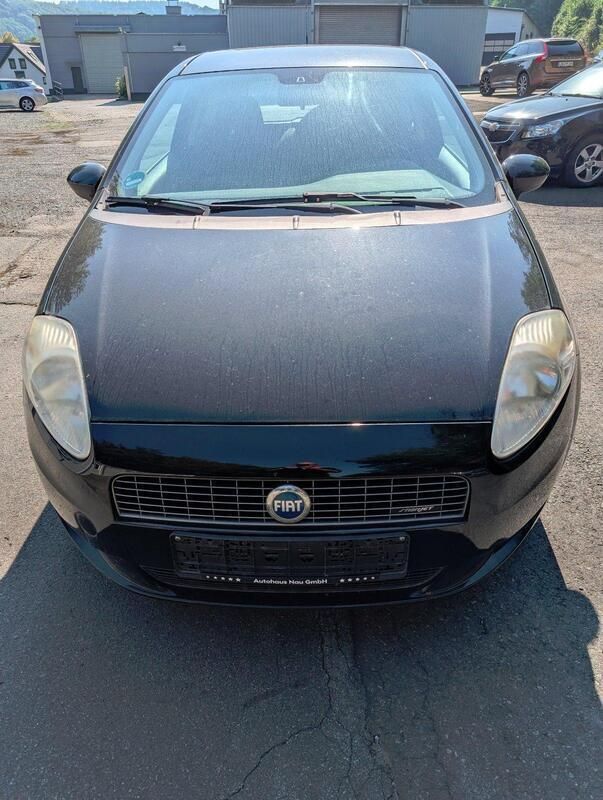 Gebraucht Fiat Punto 95 PS (69 kW) 2007 Schwarz Kleinwagen