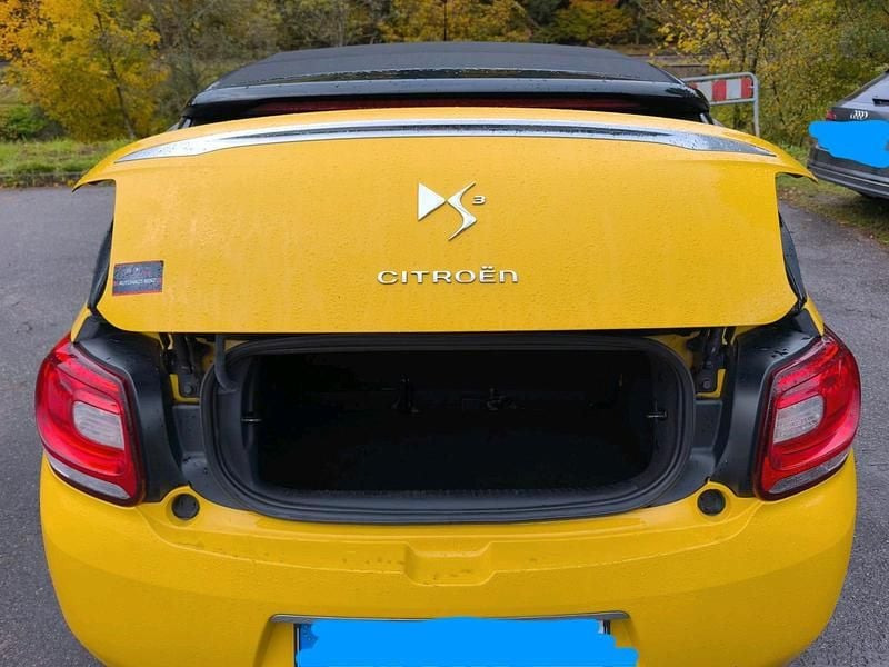 Gebraucht Citroën DS3 Cabriolet 122 PS (89 kW) 2013 Gelb Cabrio