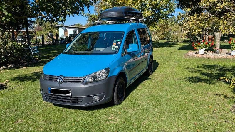 Blau Gebraucht 2010 VW Caddy Van / Kleinbus | 5.500 € (Superpreis) - Bild 1/4
