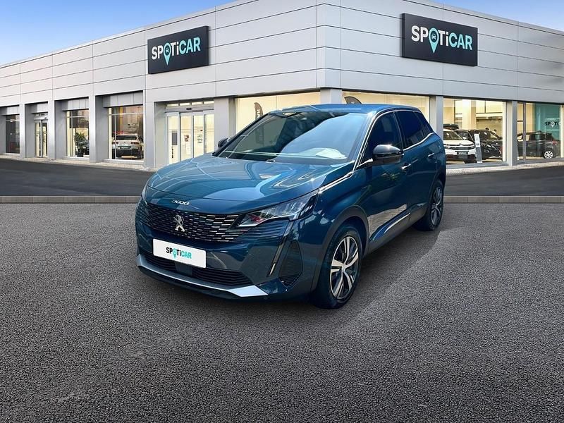 Blaulackierung (metallic) Gebraucht 2023 Peugeot 3008 Allure SUV | 23.980 € (Guter Preis) - Bild 1/1