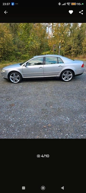 Second-hand VW Phaeton 334 CP (245 kW) 2004 Argintiu Berlinǎ