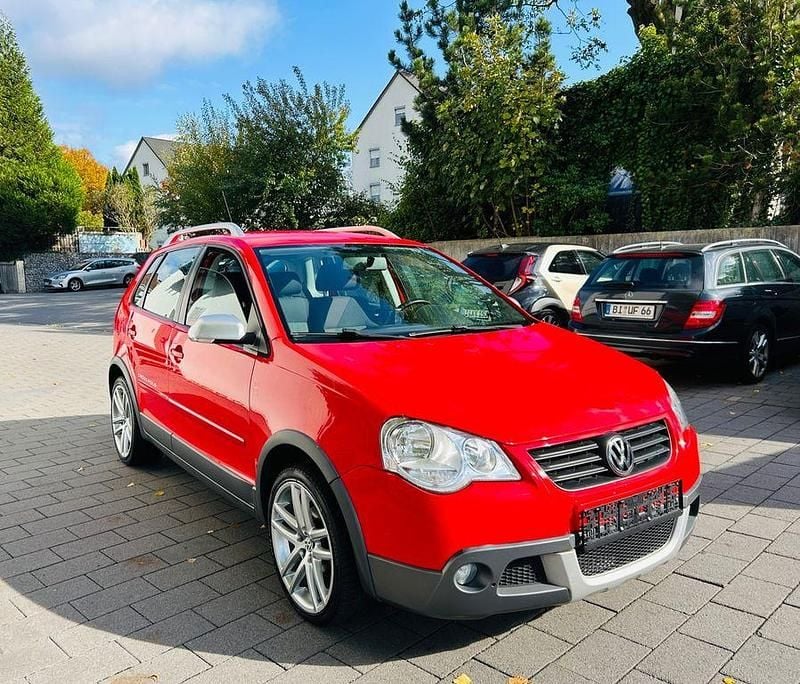 Gebraucht VW Polo Cross 69 PS (50 kW) 2008 Rot Kleinwagen