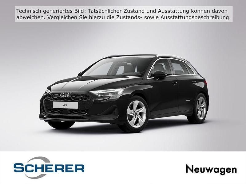 Schwarz Neu 2025 Audi A3 Sport Limousine | 30.350 € (Superpreis) - Bild 1/4
