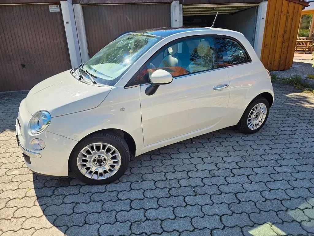 Gebraucht Fiat 500 69 PS (50 kW) 2013 Weiß Kleinwagen