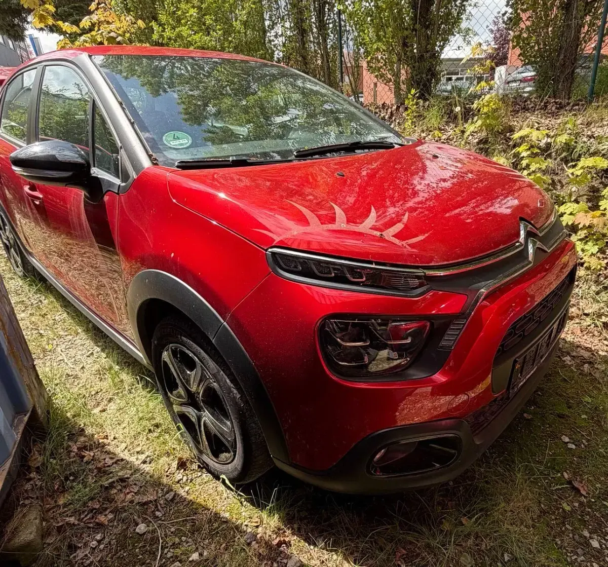 Usata Citroën C3 PureTech 83 CV (61 kW) 2021 Rosso Utilitaria