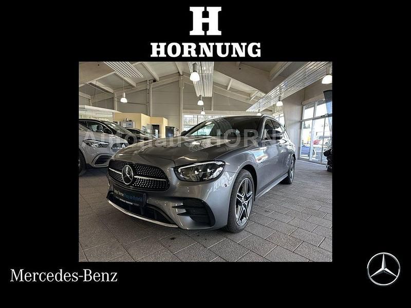 Gebraucht Mercedes E300 AMG line 320 PS (235 kW) 2021 Metalliclack selenitgrau Limousine