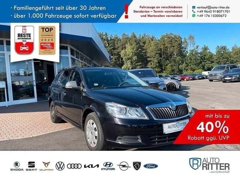 Schwarz Gebraucht 2012 Skoda Octavia Kombi | 4.890 € (Guter Preis) - Bild 1/4