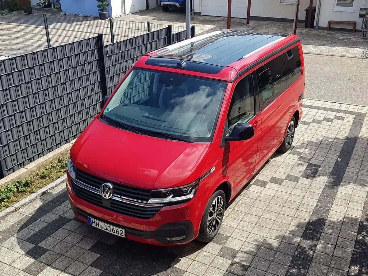 Gebraucht VW California Edition 150 PS (110 kW) 2023 Rot Van