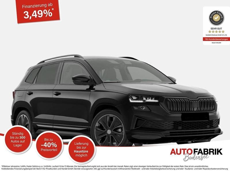 Black magic perleffekt Neu 2026 Skoda Karoq SportLine SUV | 37.690 € (Guter Preis) - Bild 1/2