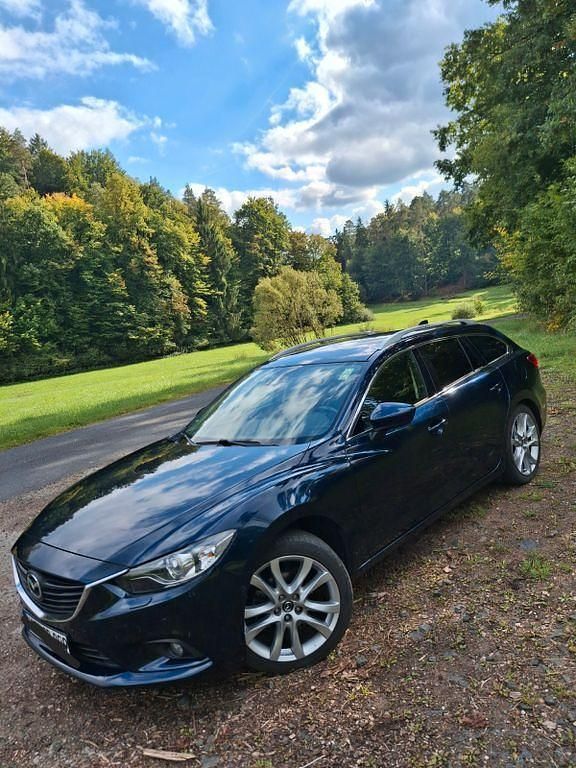 Blau Gebraucht 2014 Mazda 6 Sports-Line Limousine | 9.190 € (Guter Preis) - Bild 1/4