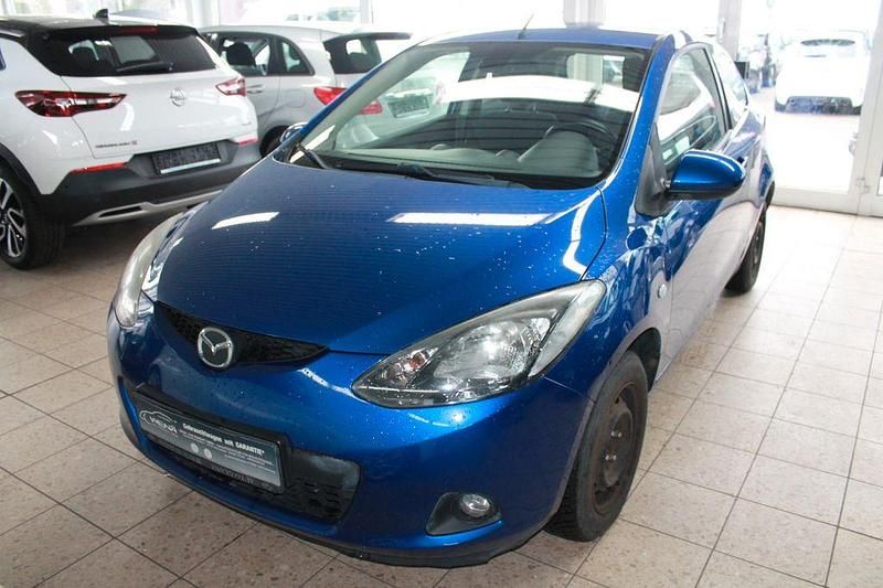 Gebraucht Mazda 2 Inclusive 86 PS (63 kW) 2008 Blau Kleinwagen