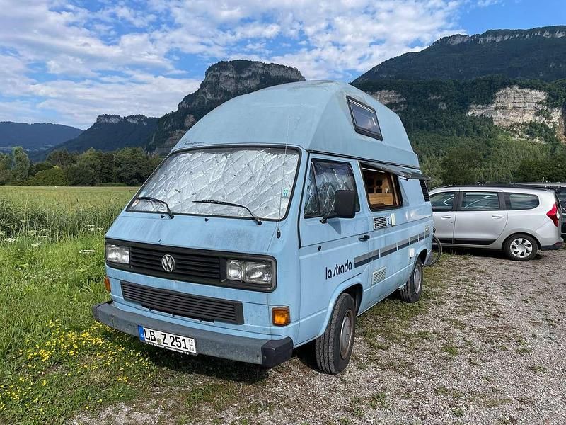Blau Gebraucht 1989 VW T3 Van | 16.990 € - Bild 1/4