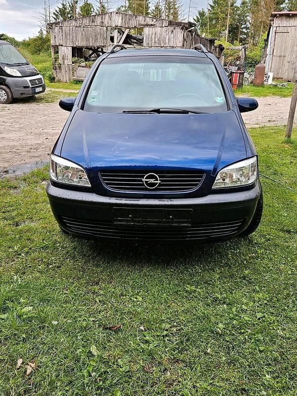 Blau Gebraucht 2000 Opel Zafira Van / Kleinbus | 1.700 € (Fairer Preis) - Bild 1/4