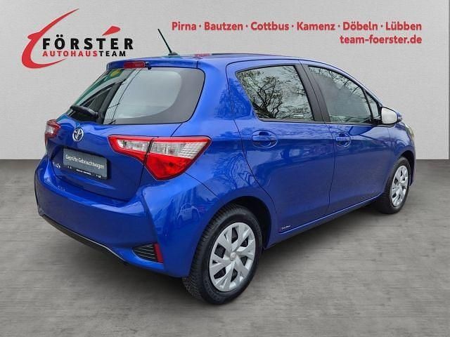 Gebraucht Toyota Yaris Comfort 69 PS (50 kW) 2017 Blau Limousine