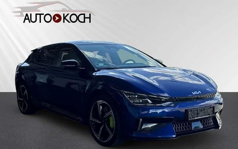 Blau Gebraucht 2024 Kia EV6 SUV | 47.388 € (Etwas zu teuer) - Bild 1/4