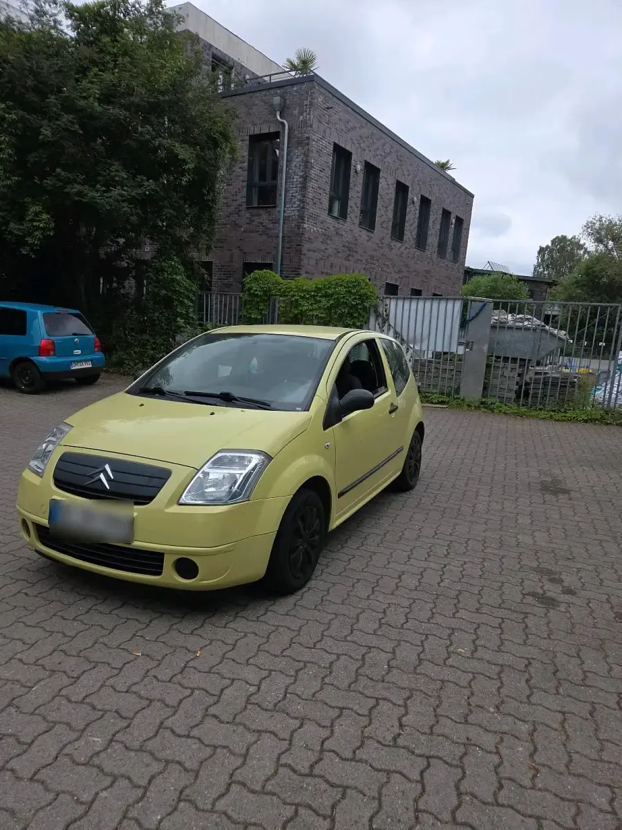Gebraucht Citroën C2 68 PS (50 kW) 2008 Gelb Kleinwagen