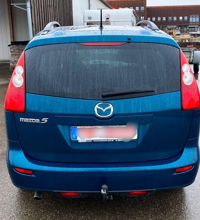 Gebraucht Mazda 5 Exclusive 116 PS (85 kW) 2006 Blau Van / Kleinbus