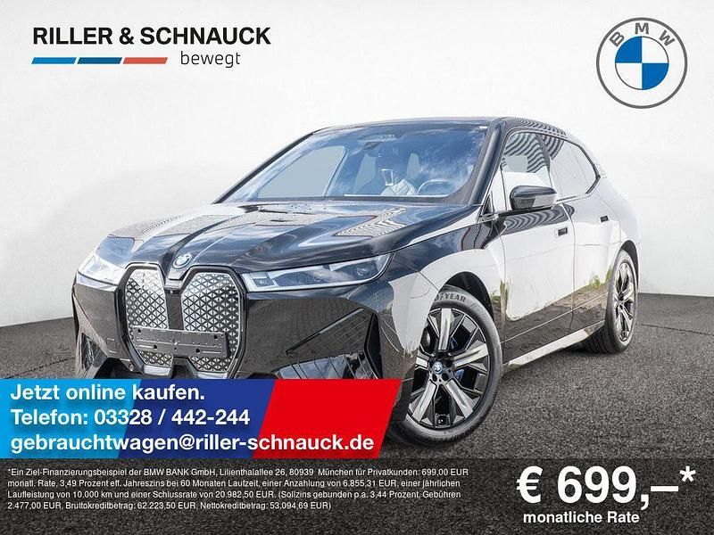 Schwarz Gebraucht 2022 BMW iX Sport Line SUV | 59.950 € (Etwas zu teuer) - Bild 1/4