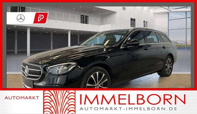 Ung. schwarz unilack Gebraucht 2022 Mercedes E300 Avantgarde Kombi | 28.980 € (Superpreis) - Bild 1/3