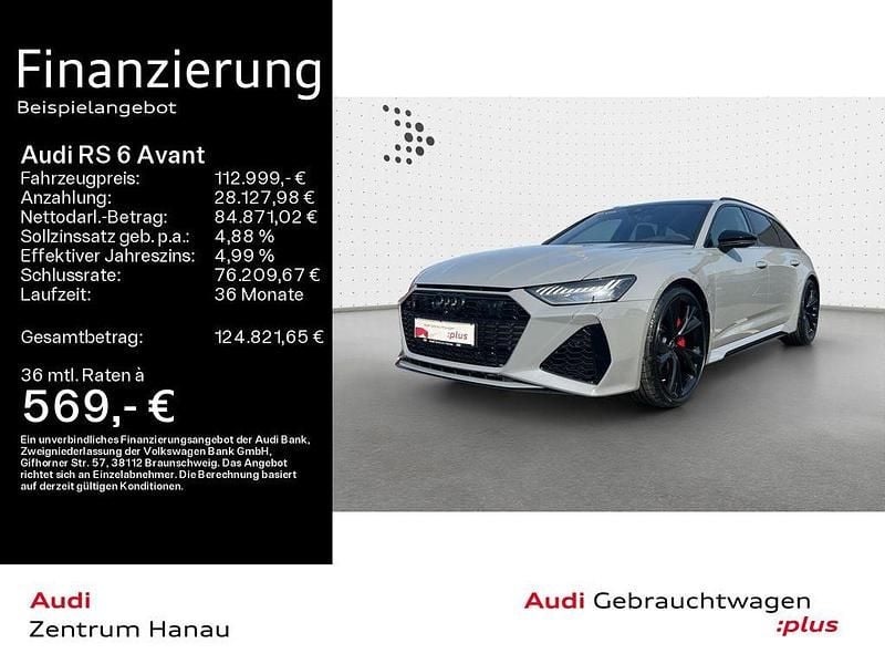 Nardograu Gebraucht 2025 Audi RS6 Sport Kombi | 112.999 € (Guter Preis) - Bild 1/4