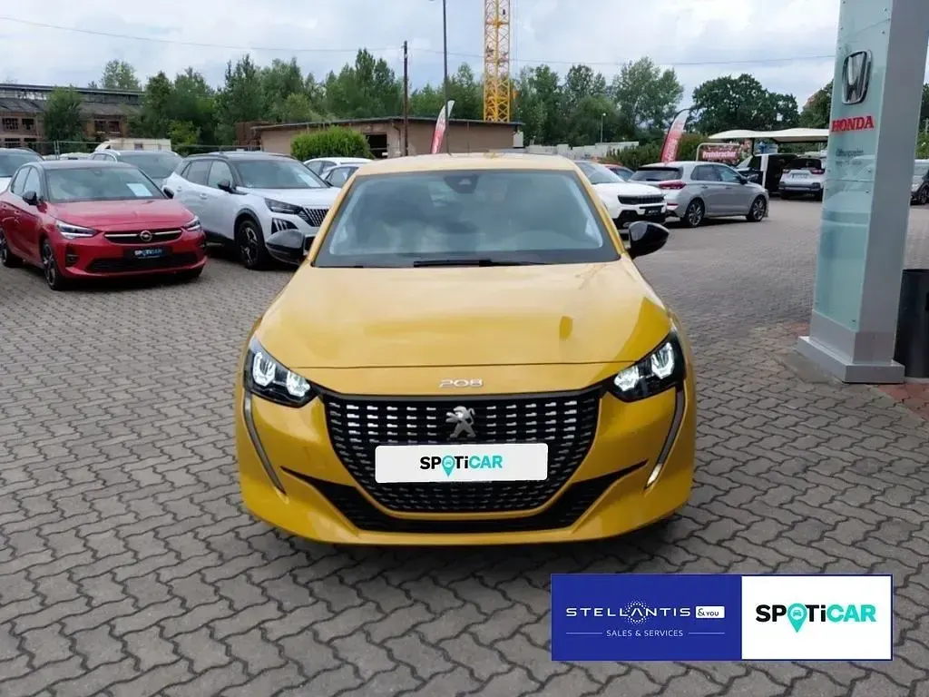 Gebraucht Peugeot 208 Allure 101 PS (74 kW) 2023 Gelb Kleinwagen