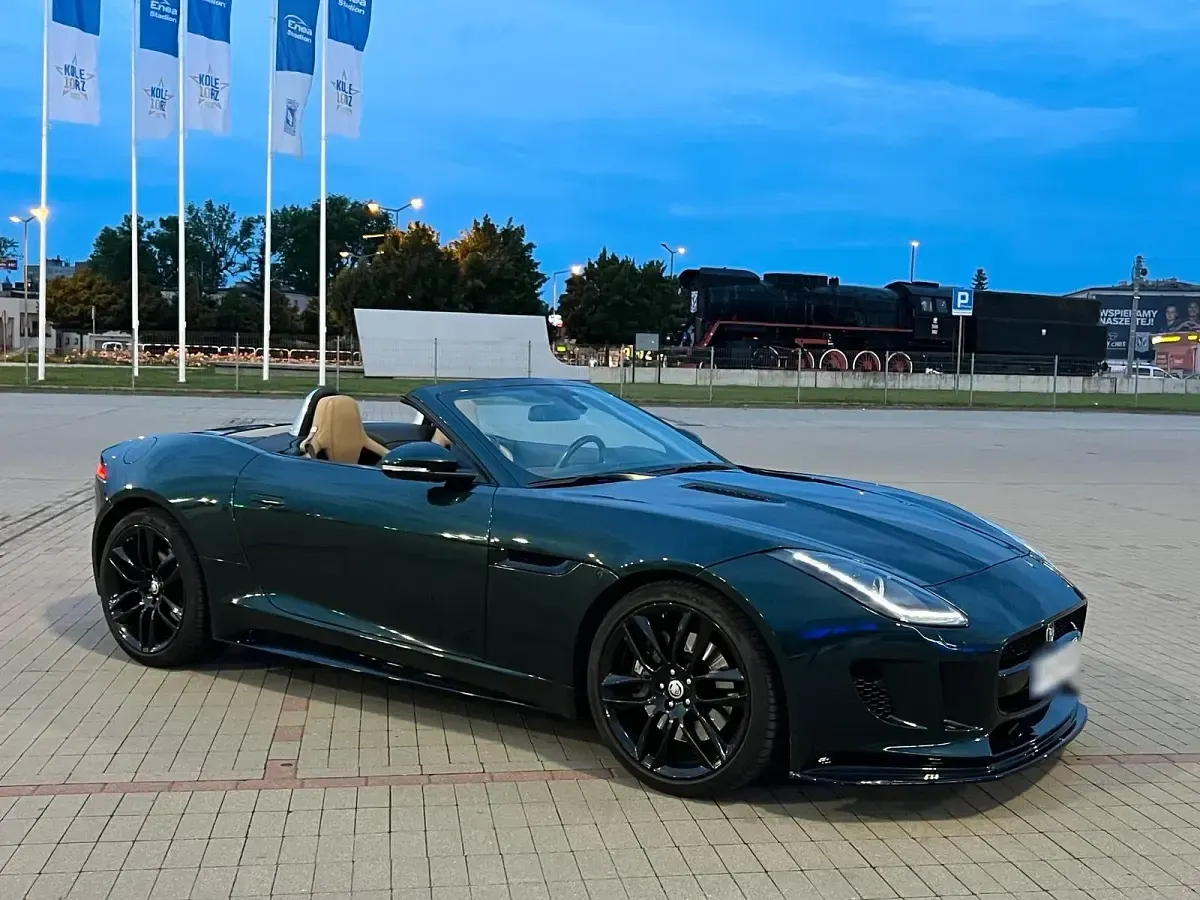 Gebraucht Jaguar F-Type R 340 PS (250 kW) 2013 Grün Cabrio