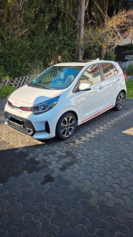 Gebraucht Kia Picanto GT-Line 101 PS (74 kW) 2023 Weiß Kleinwagen