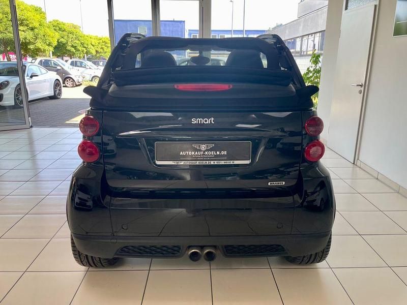 Gebraucht Smart ForTwo Cabrio Brabus 98 PS (72 kW) 2009 Schwarz Cabrio