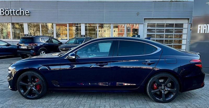 Gebraucht Genesis G70 245 PS (180 kW) 2022 Blaumetallic Limousine