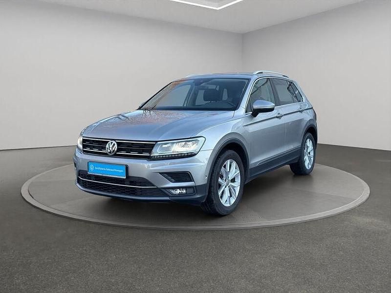 Gebraucht VW Tiguan Highline 150 PS (110 kW) 2018 Silber SUV