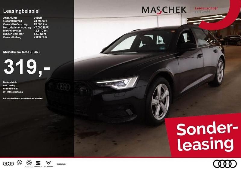 Mythosschwarz metallic Gebraucht 2025 Audi A6 Advanced Plus Kombi | 45.440 € (Superpreis) - Bild 1/4