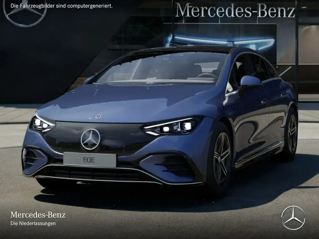 Gebraucht Mercedes EQE350 AMG 214 kW (292 PS) 2025 Blau Limousine
