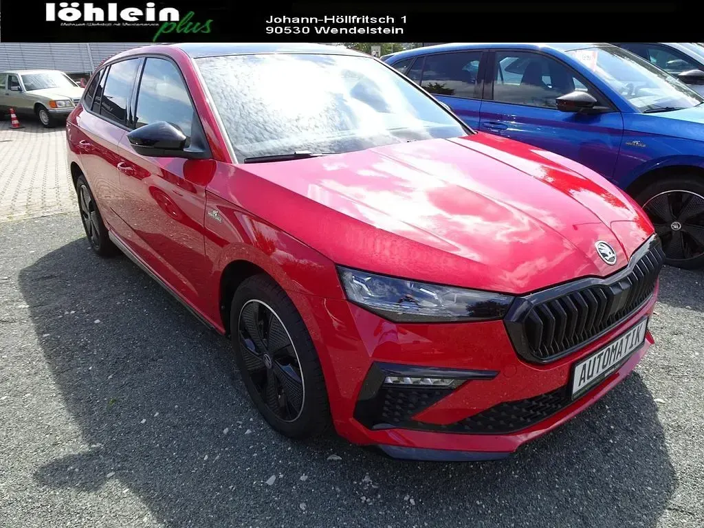 Gebraucht Skoda Scala Monte Carlo 116 PS (85 kW) 2025 Rot Kleinwagen